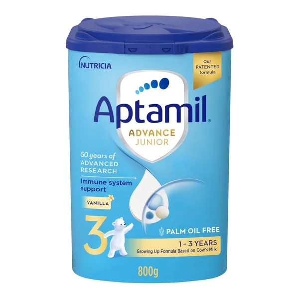 Aptamil Advance Junior Stage 3 Growing Up Formula Vanilla Flavour From 1-3 Years 800 g (2)