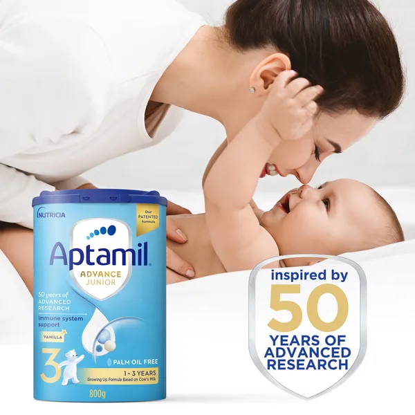 Aptamil Advance Junior Stage 3 Growing Up Formula Vanilla Flavour From 1-3 Years 800 g (6)