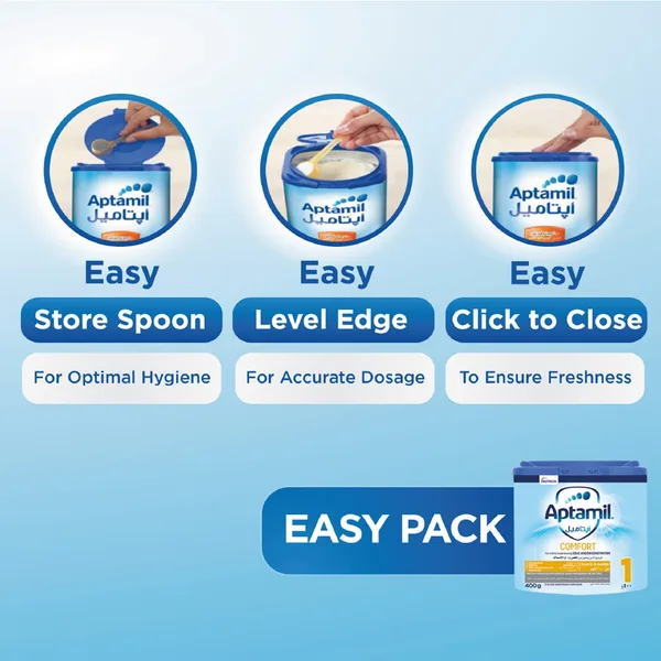 Aptamil Comfort Stage 1 Infant Formula Based 400 g (2)