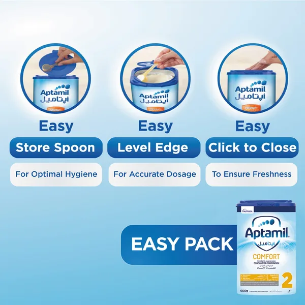 Aptamil Comfort Stage 2 Infant Formula Based From 6-12 Months 800 g (2)
