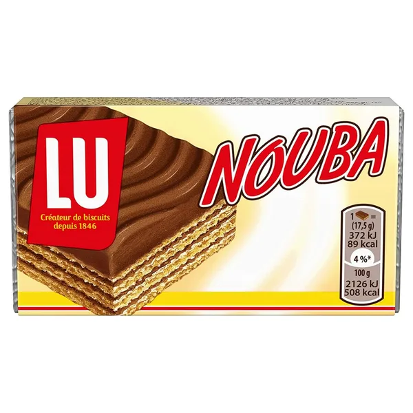 Nouba Original Wafer Biscuit 10 x 17.5 g (2)