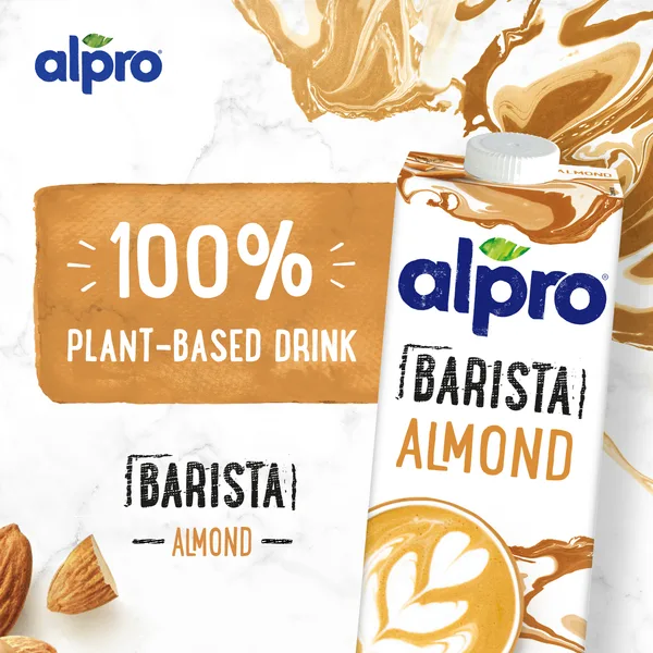 Alpro Almond Drink Barista for Professionals 1 Litre (2)