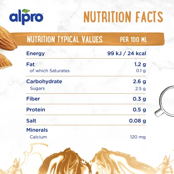 Alpro Almond Drink Barista for Professionals 1 Litre (5)