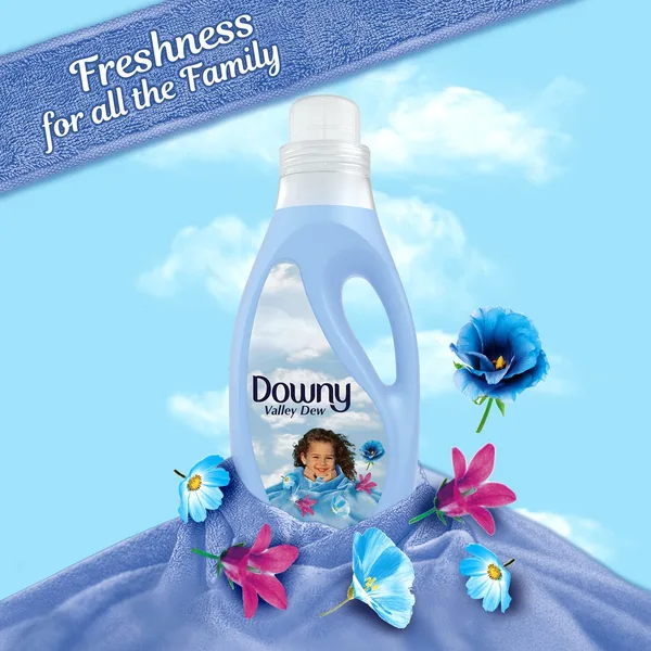 Downy Regular Fabric Softener Valley Dew 2 Litre (2)