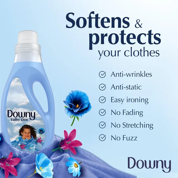 Downy Regular Fabric Softener Valley Dew 2 Litre (3)