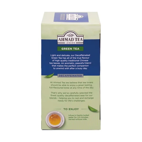 Ahmad Tea Decaffeinated Green Tea 20 Teabags (2)