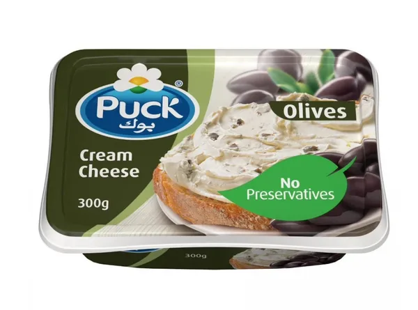 Puck Olive Cream Cheese 300g