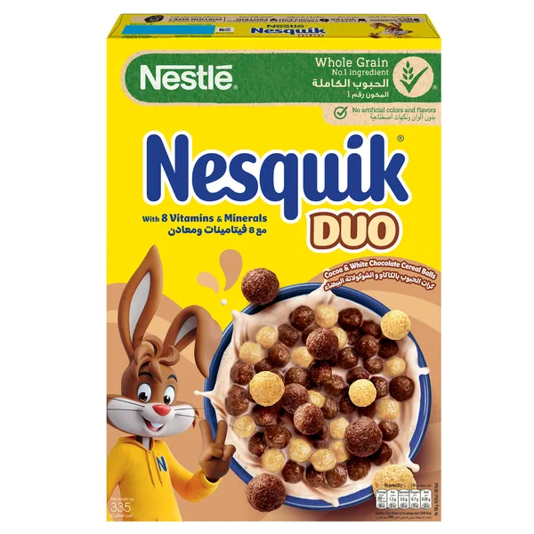 Nestle Nesquik Duo Breakfast Cereal 335 g (6)