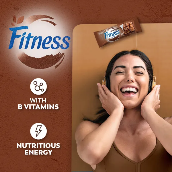 Nestle Fitness Chocolate Cereal Bar 6 x 23.5 g (10)