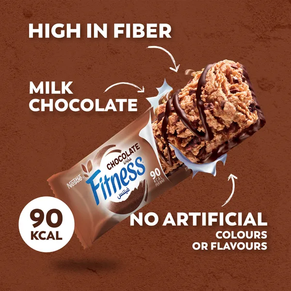 Nestle Fitness Chocolate Cereal Bar 6 x 23.5 g (9)