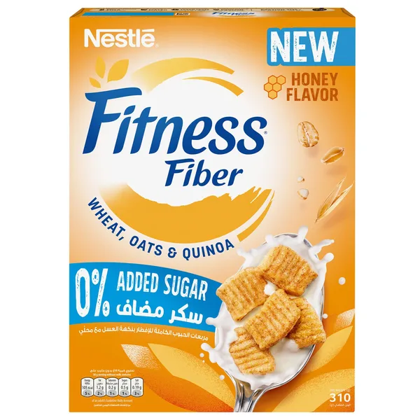 Nestle Fitness Fiber Honey Cereal No Added Sugar 310 g (9)