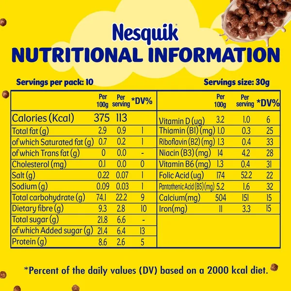 Nestle Nesquik Minis Cereal 300 g (6)