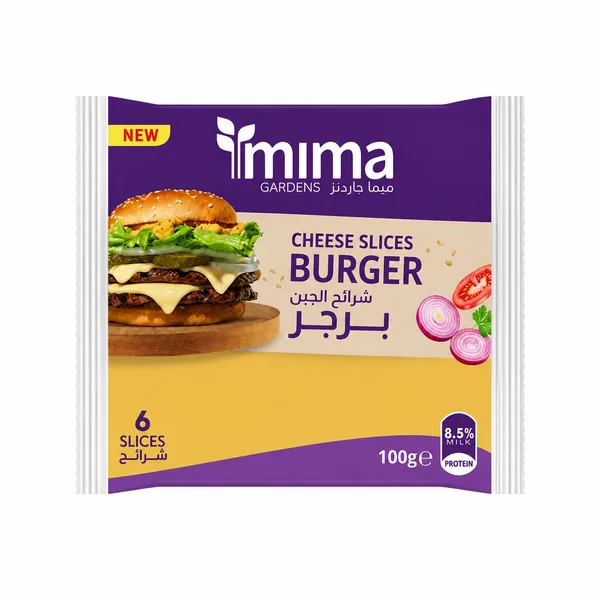 Mima Gardens Burger Cheese Slices 6X100G