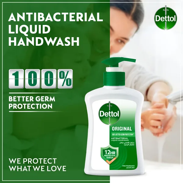 Dettol Original Liquid Soap Pine Fragrance 200 ml (2)