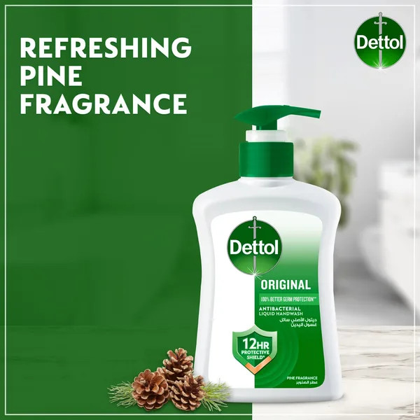 Dettol Original Liquid Soap Pine Fragrance 200 ml (6)