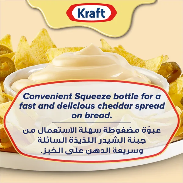 Kraft Cheddar Cheese Squeeze 440 g (2)