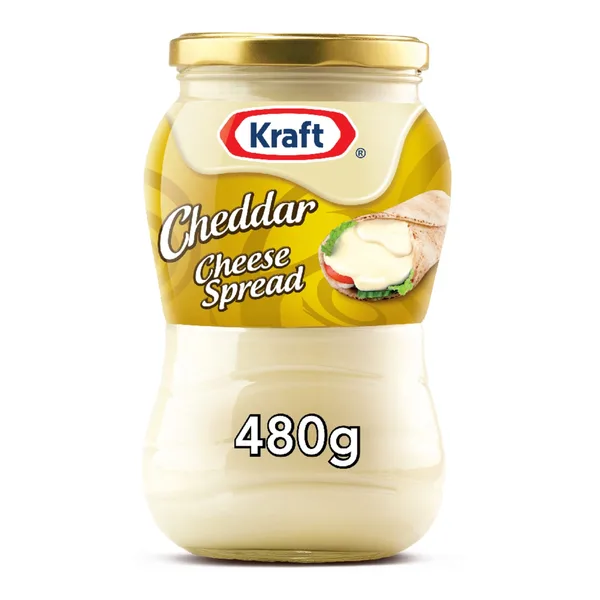 Kraft Cheddar Cheese Spread Original 2 x 480 g (2)