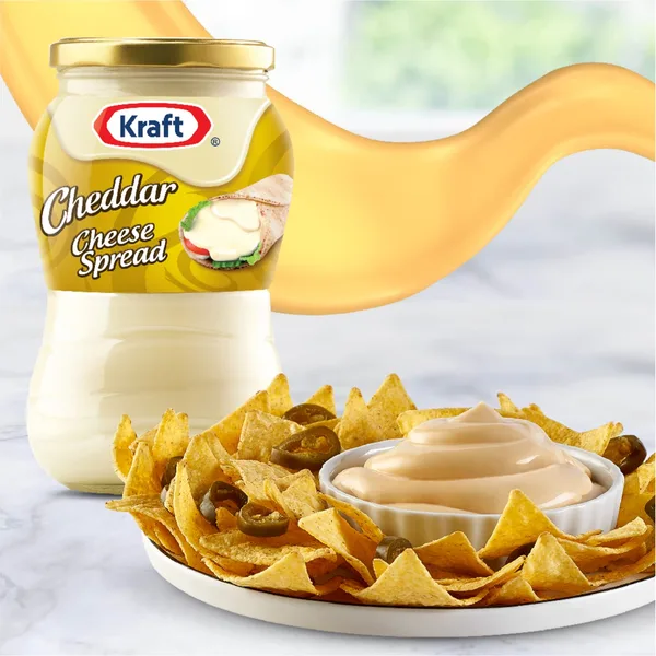 Kraft Cheddar Cheese Spread Original 2 x 480 g (6)