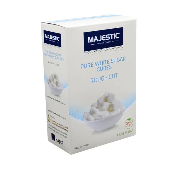 Majestic Pure White Sugar Cubes Rough Cut 500 g (2)