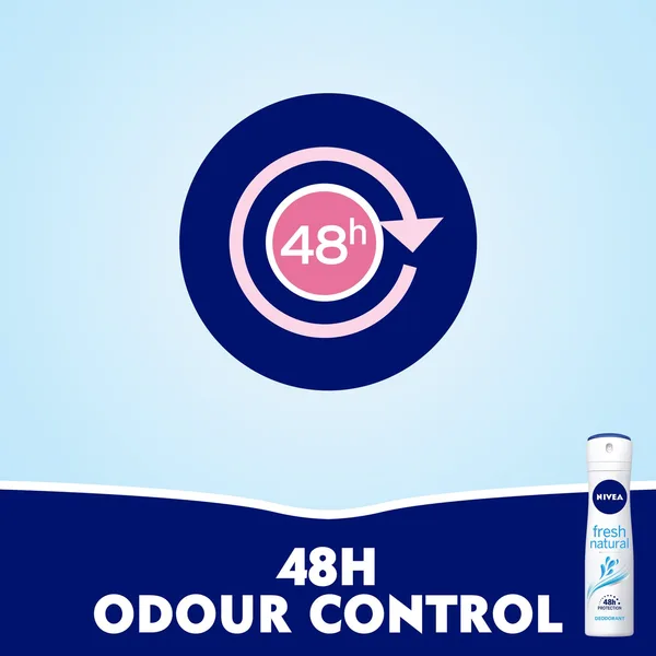 Nivea Deodorant For Women Fresh Natural Spray Value Pack 2 x 150 ml (4)