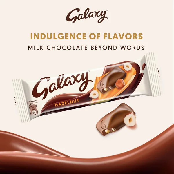 Galaxy Hazelnut Chocolate Bar 30 g (3)