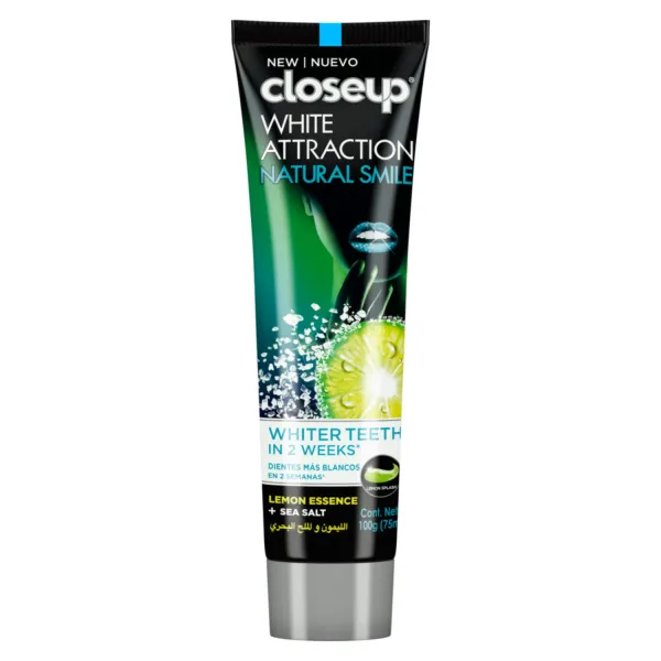 Closeup White Attraction Lemon & Sea Salt Toothpaste 75 ml