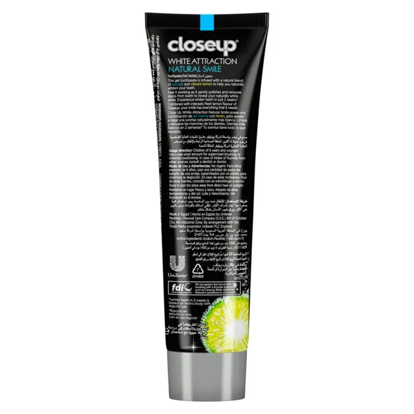Closeup White Attraction Lemon & Sea Salt Toothpaste 75 ml (2)