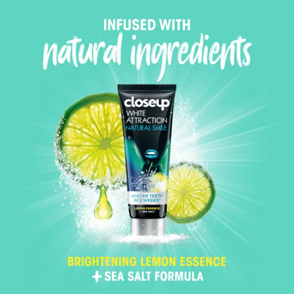 Closeup White Attraction Lemon & Sea Salt Toothpaste 75 ml (6)