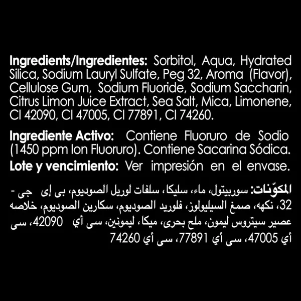 Closeup White Attraction Lemon & Sea Salt Toothpaste 75 ml (9)