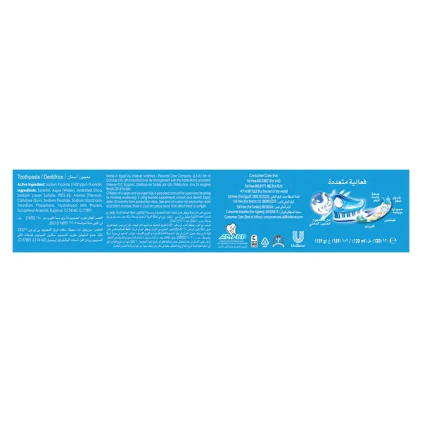 Closeup Milk Calcium with Vitamin & Fluoride Toothpaste 100 ml (2)