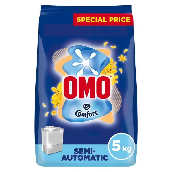 OMO Semi-Automatic Laundry Detergent Powder Touch of Comfort 5 kg (2)