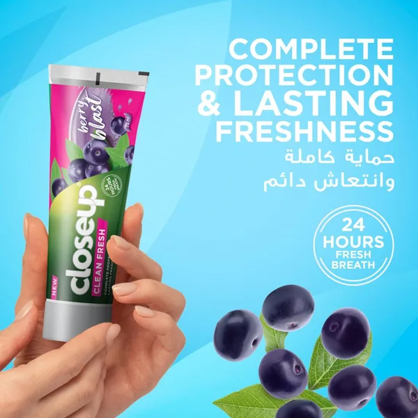 Closeup Clean Fresh Berry Blast Toothpaste 75 ml (3)
