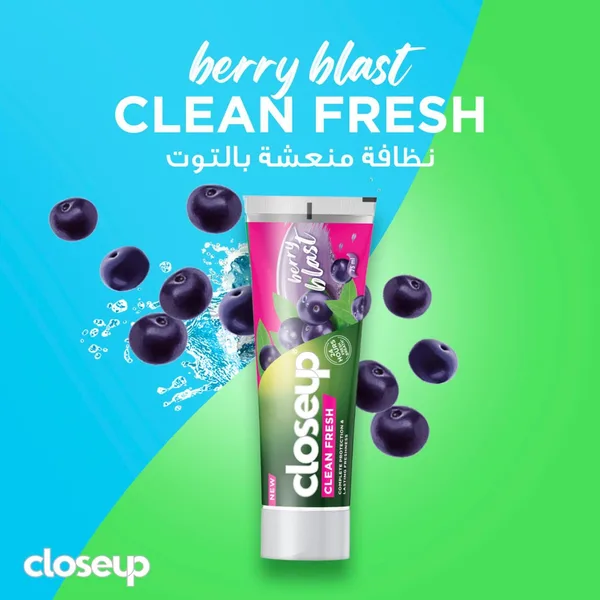 Closeup Clean Fresh Berry Blast Toothpaste 75 ml (4)