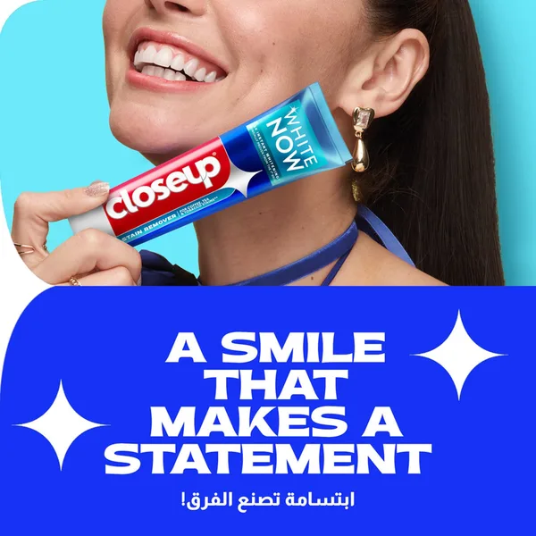 Closeup White Now Toothpaste Stain Remover 75 ml (7)