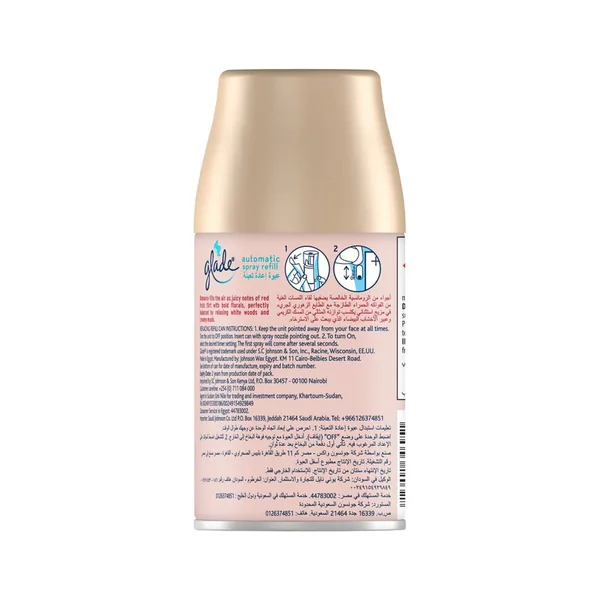 Glade Automatic Spray Refill Rose & Cranberry 269 ml (2)