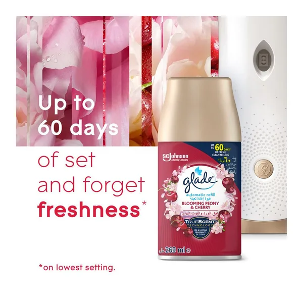 Glade Automatic Spray Refill Rose & Cranberry 269 ml (3)