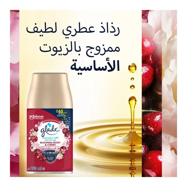 Glade Automatic Spray Refill Rose & Cranberry 269 ml (4)