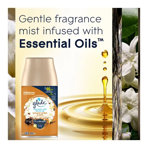 Glade Automatic Refill Elegant Amber And Oud Air Freshener 269 ml (4)