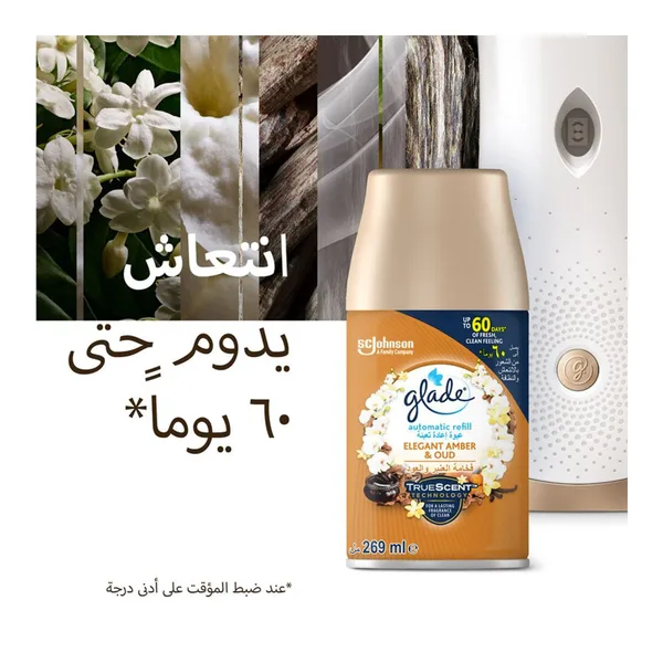 Glade Automatic Refill Elegant Amber And Oud Air Freshener 269 ml (5)
