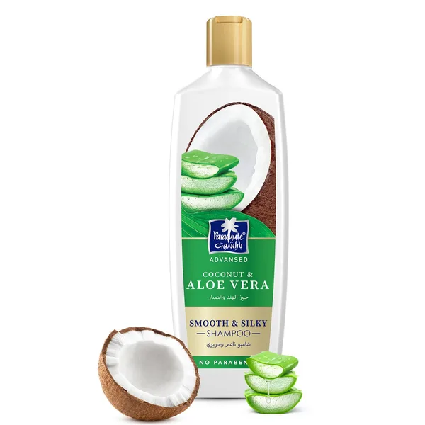 Parachute Advansed Smooth & Silky Shampoo With Aloe Vera & Coconut 340 ml (2)