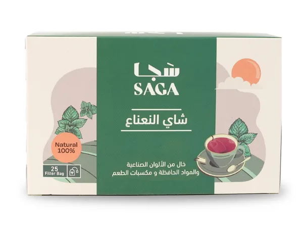 شاى النعناع 1.5جم*25 مصرى