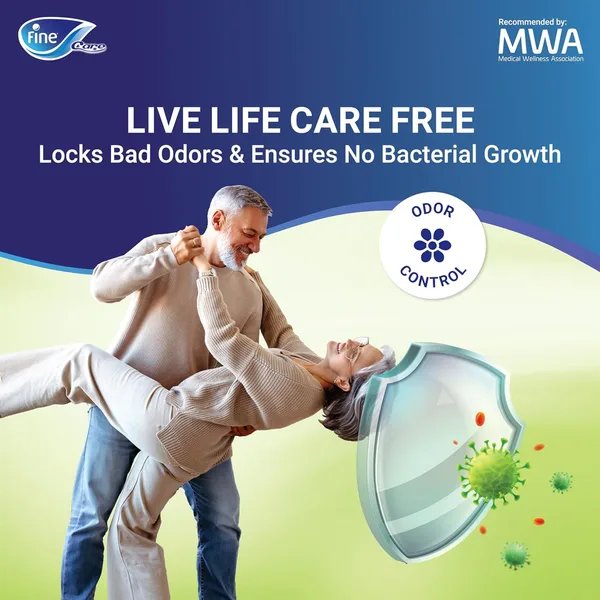 Fine Care Incontinence Adult Pull-Ups Pants Unisex Medium Waist Size 80 - 110 cm 14 pcs (4)