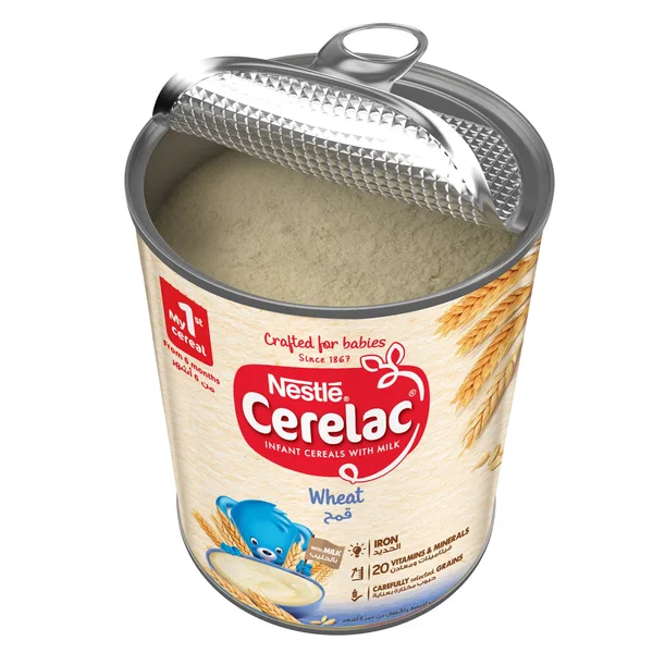 Nestle Cerelac Infant Cereals With Iron + Wheat From 6 Months 400 g (9)