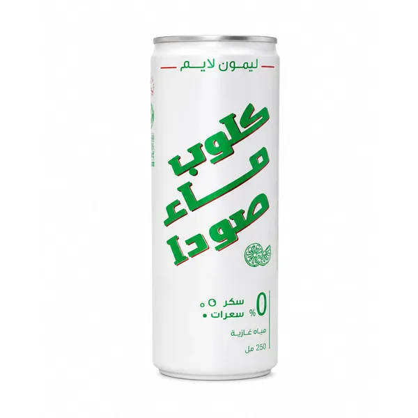 Royal Crown Club Soda Water with Lemon Lime Flavour 250 ml