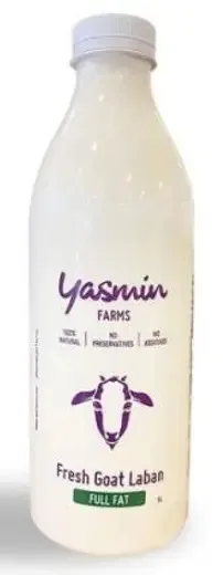 Alban Goat's Fresh Laban Full Fat 1L