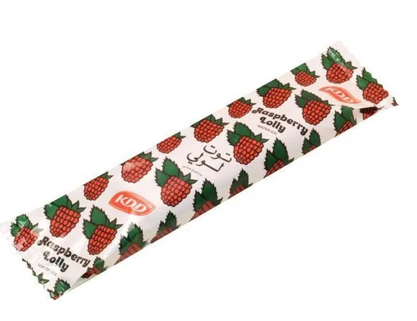 KDD Raspberry Lolly Water Ice Stick 62.5Ml