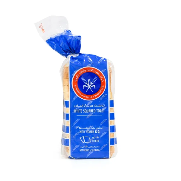 KFMB White Squared Toast with Vitamin D3 450 g