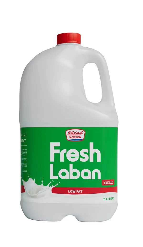 KD Cow Low Fat Laban 2L