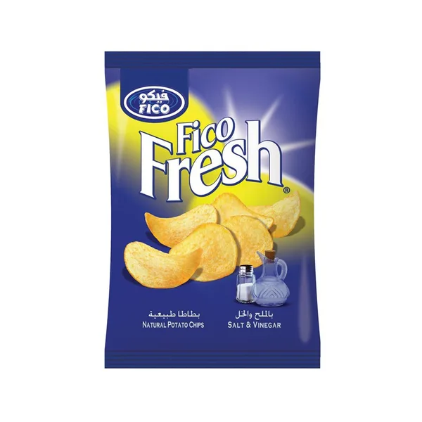 Fico Fresh Salt & Vinegar Chips 20 x 14g (2)