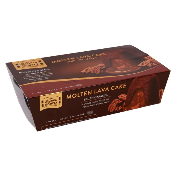 Sara Cake Pecan Caramel Molten Lava Cake 2 x 95 g (2)